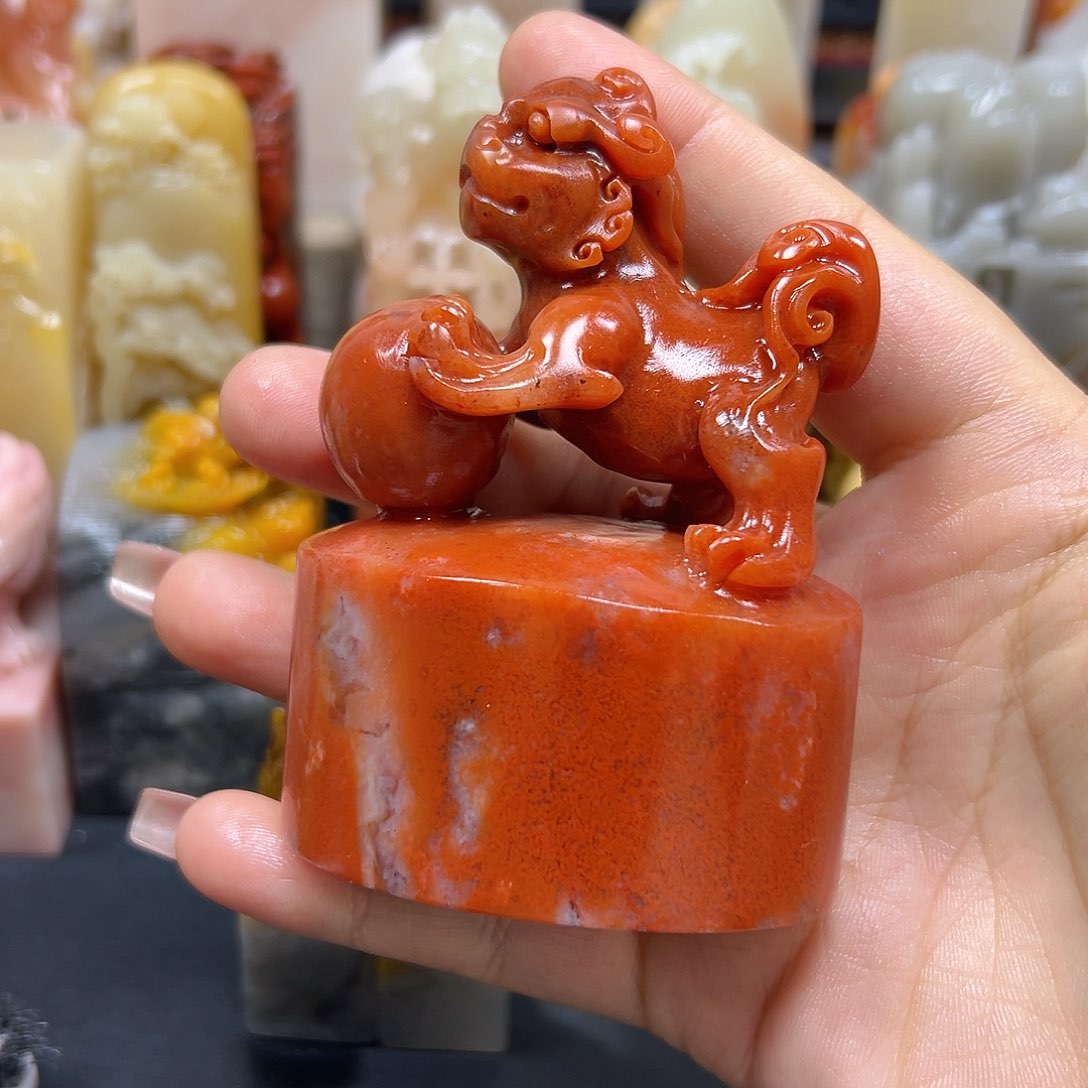 寿山石印章雕刻工艺