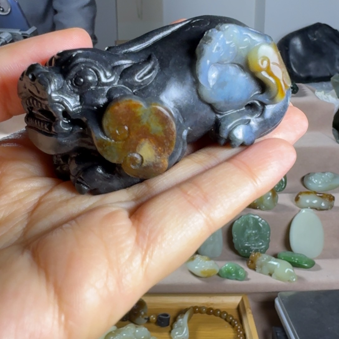 和田玉（糖玉）颈饰未镶嵌