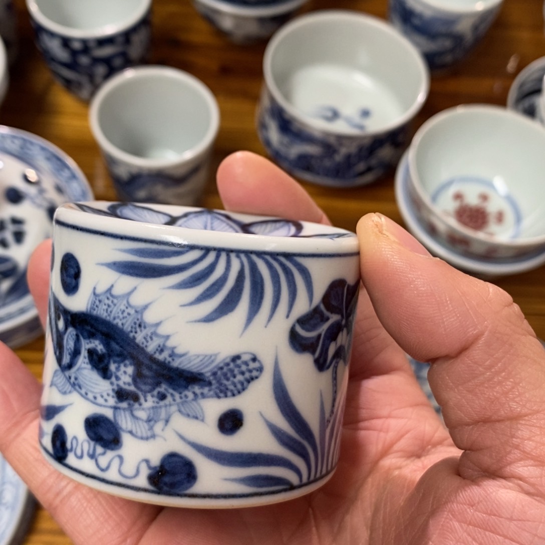 杯景德镇手工手绘陶瓷