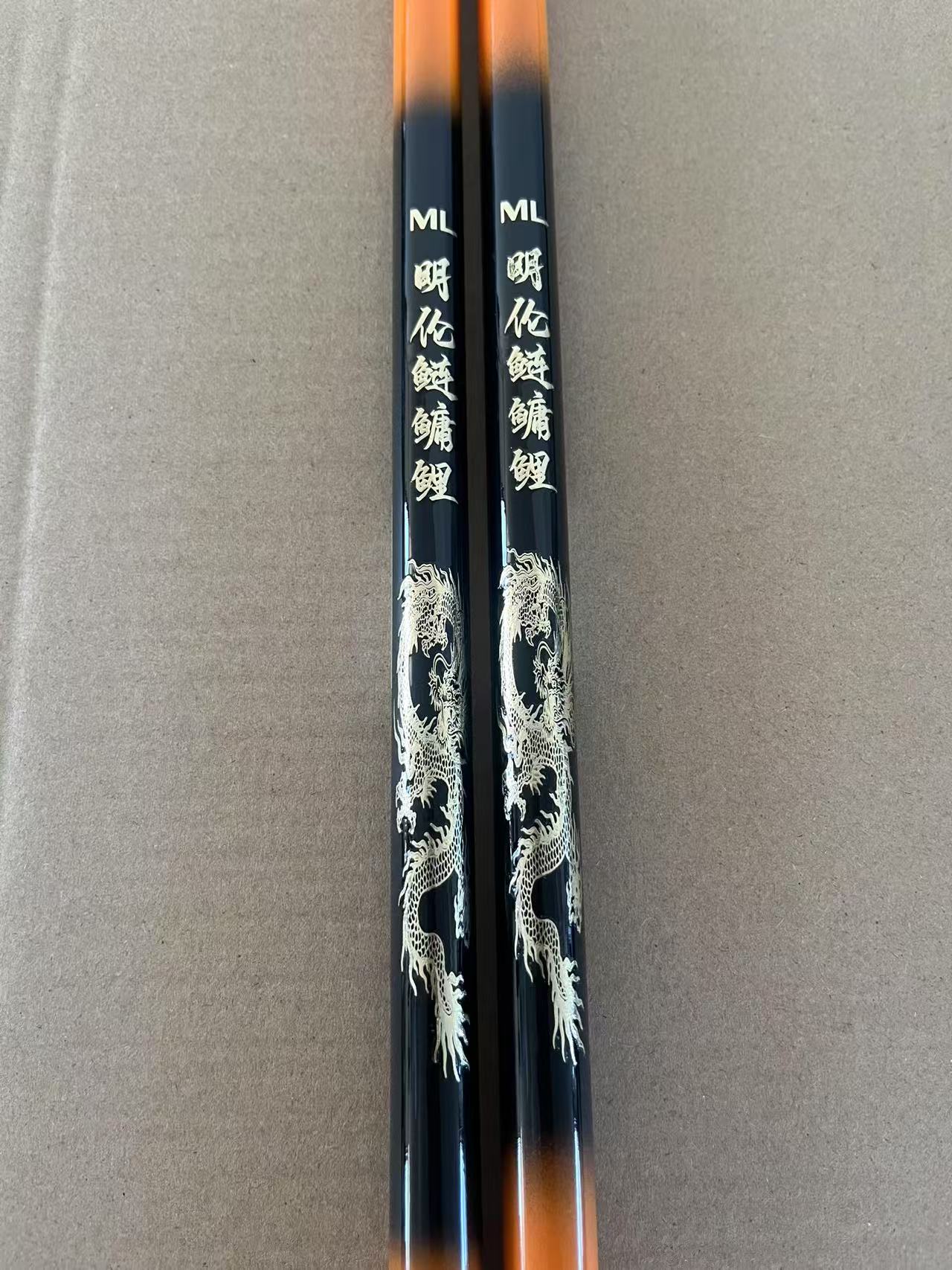 （鲢庸鲤黄色鲢鳙大物版）库存样品福利台钓竿