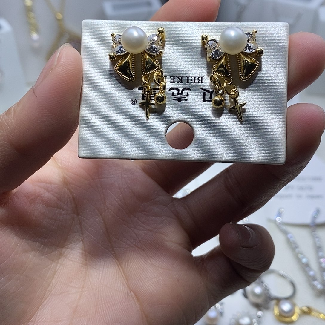 耳饰淡水珍珠未镶嵌