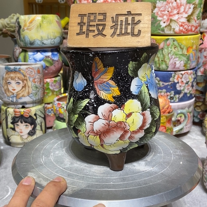 景德镇艺术手绘作品