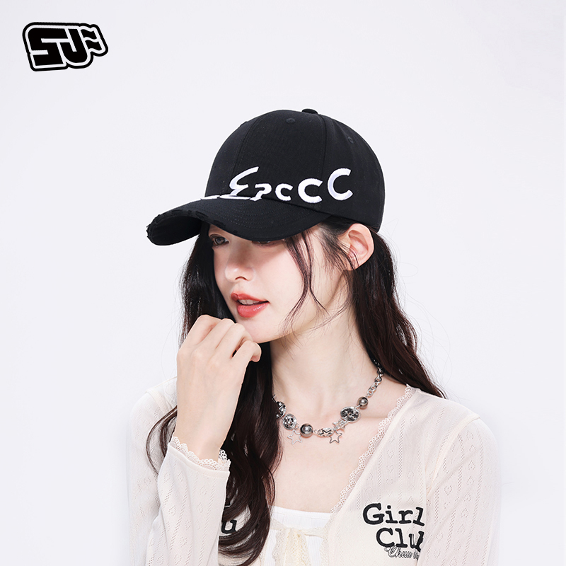 舒凡升级帽檐刺绣设计时尚棒球帽硬顶百搭潮流帽子户外遮阳鸭舌帽