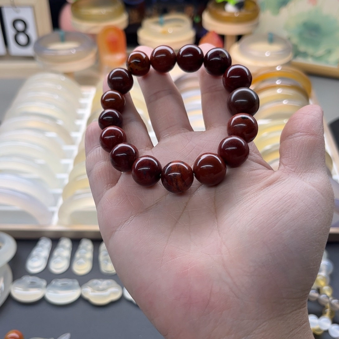 玛瑙/玉髓手链未镶嵌?**名