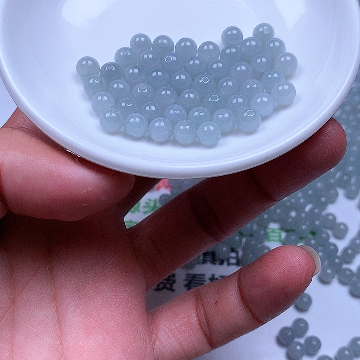 翡翠散珠翡翠翡翠卡6.2。20颗80元