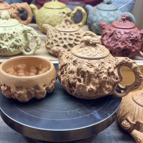 紫砂茶壶全手工制作