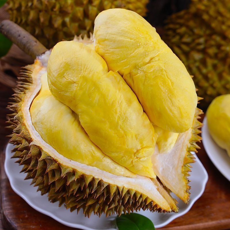 老沈！专属【顺丰冷链】次日达泰国金枕榴莲新鲜榴莲核小干包黄肉树熟榴莲2-10斤带壳整果发货金枕泰国南部