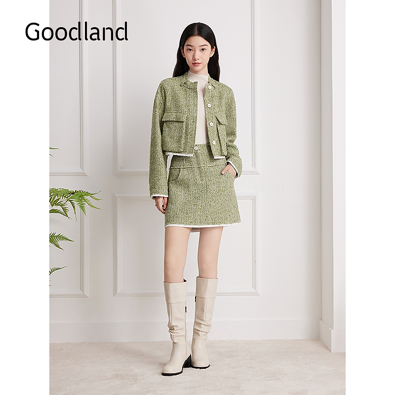 Goodland美地2025冬季新款针织衫LC35550120
