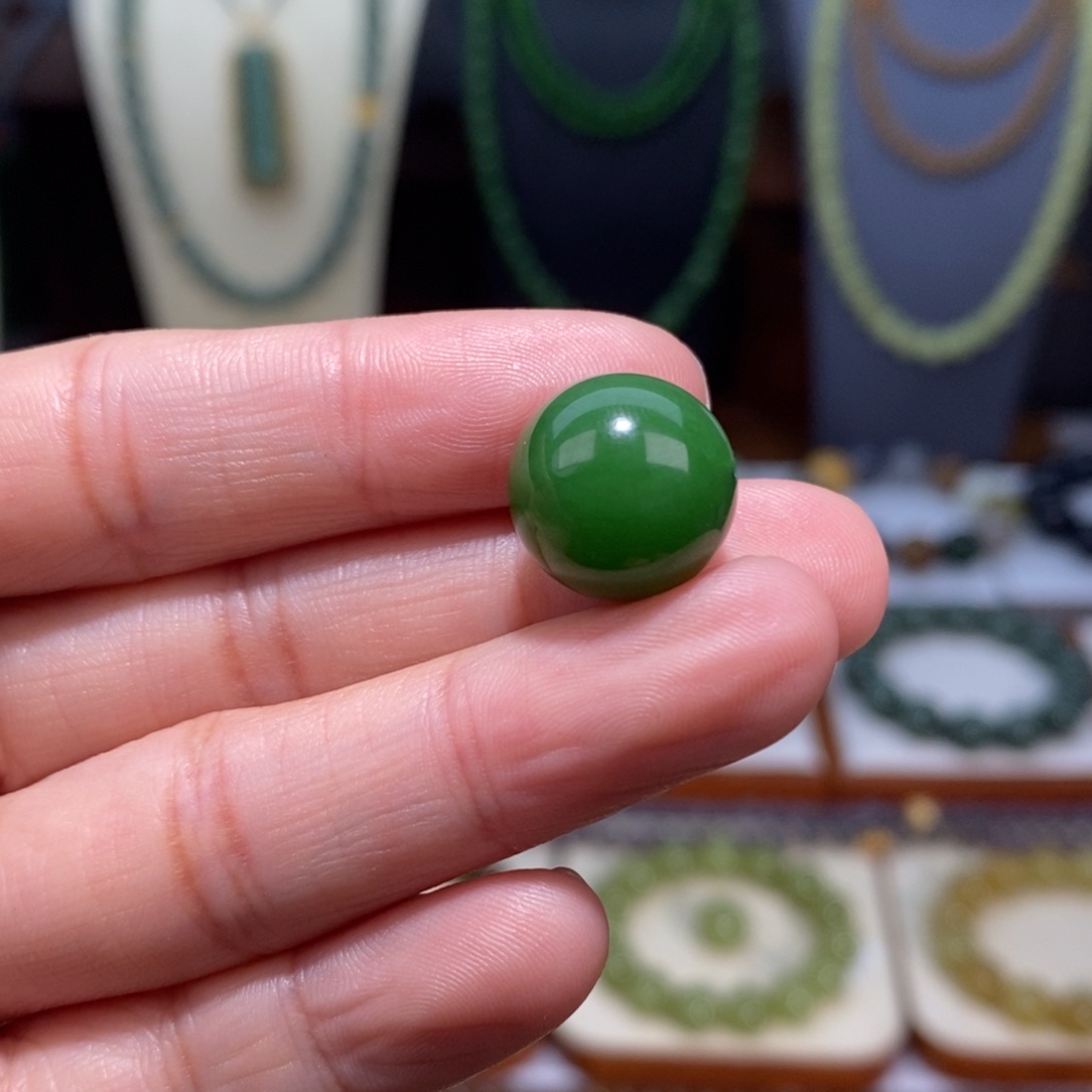 和田玉未镶嵌吊坠(不含链)14