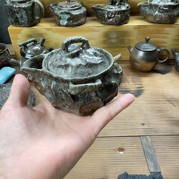 柴烧茶壶福利茶器
