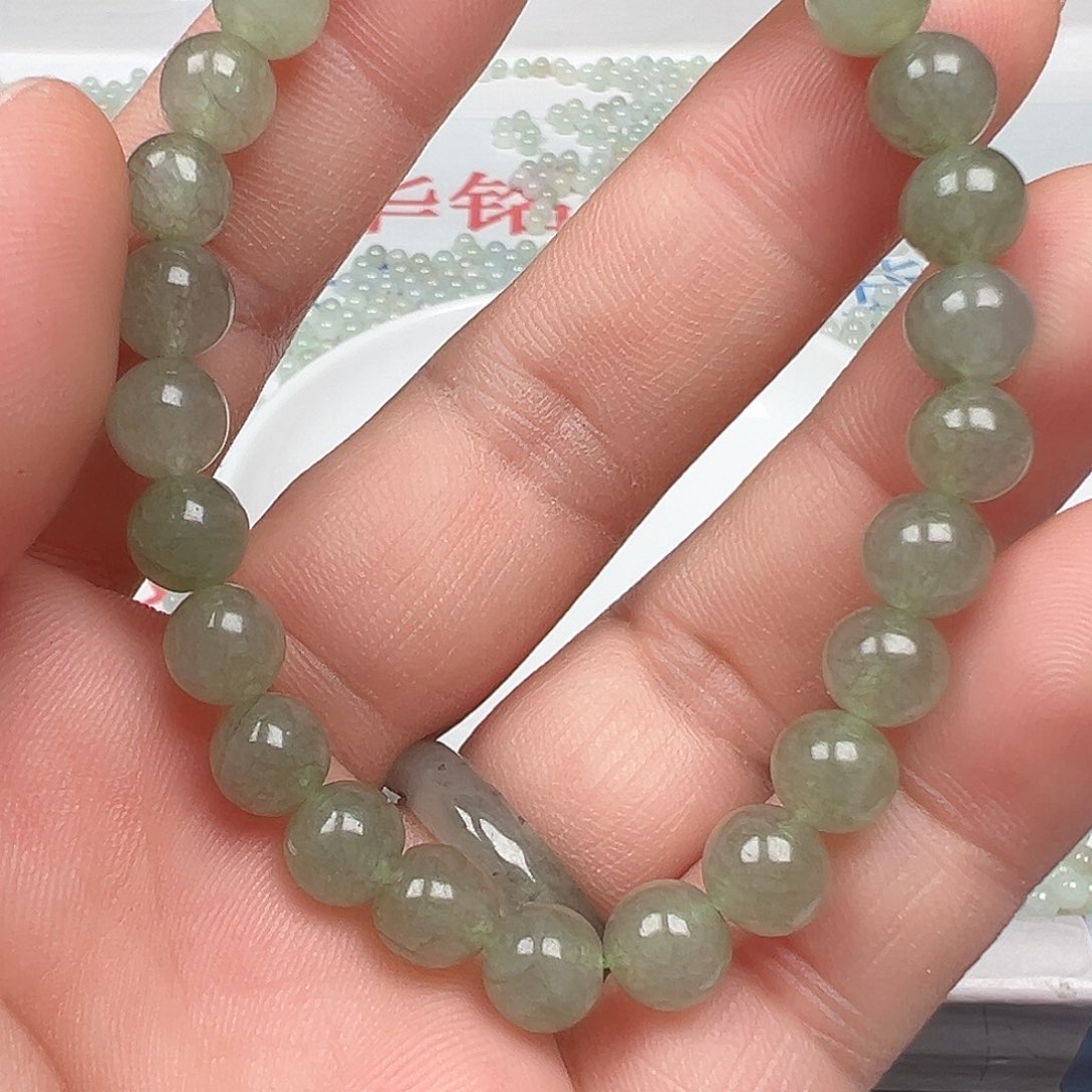 翡翠手链未镶嵌T**g货主老华