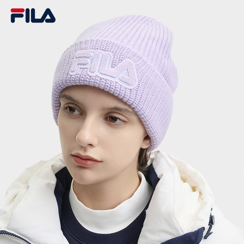 Fila/斐乐情侣款秋冬时尚休闲百搭潮流户外保暖针织帽F13U449233A
