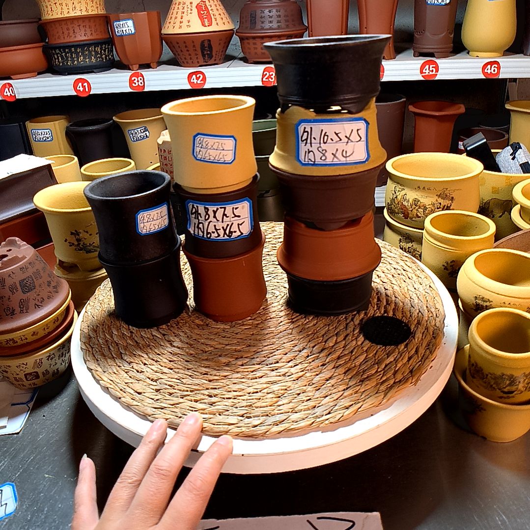 宜兴紫砂紫砂花盆