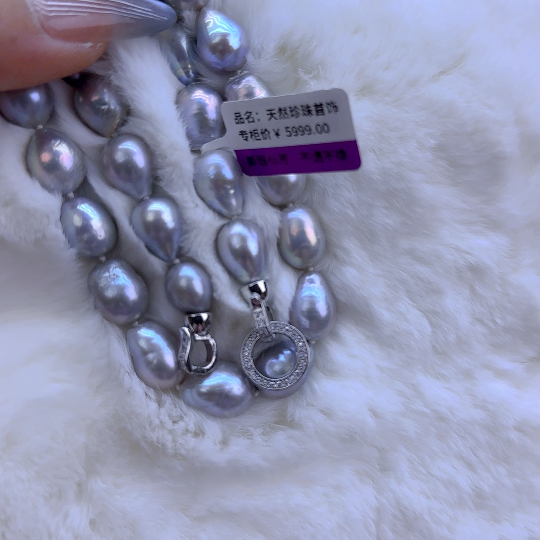 未镶嵌项链定制424淡水珍珠