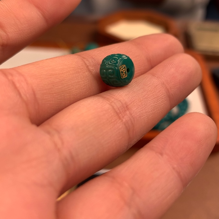 绿松石配饰未镶嵌C115