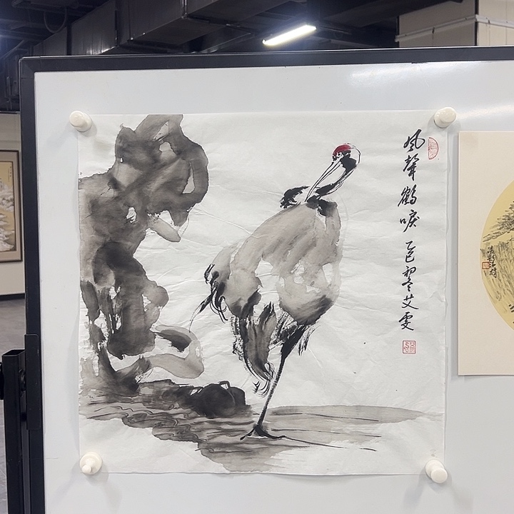 国画花鸟画作品手绘