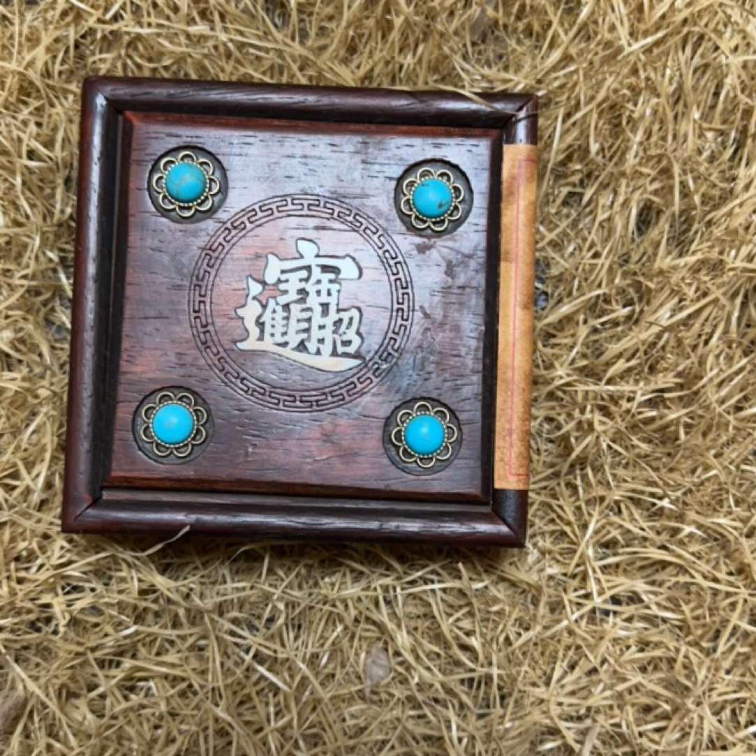 【闪购商品】木摆件高端精美招宝盒一件链接