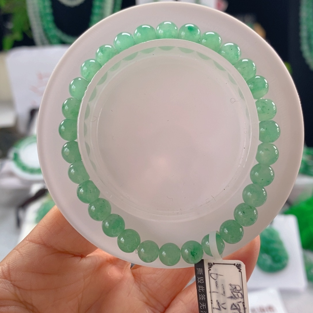 石英质玉手链未镶嵌