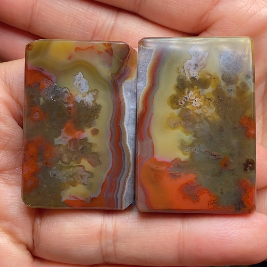 玛瑙/玉髓颈饰未镶嵌战国红