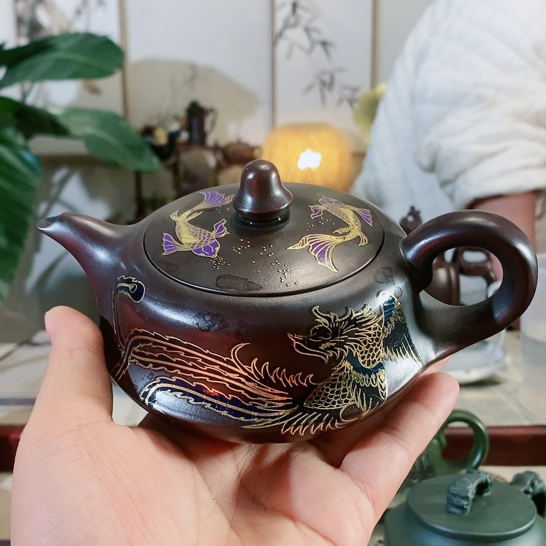 紫砂茶壶宜兴紫砂壶的时候