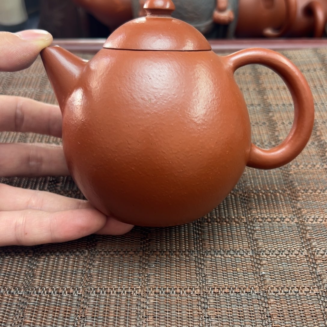 紫砂茶壶宜兴原矿紫砂壶350毫升容量
