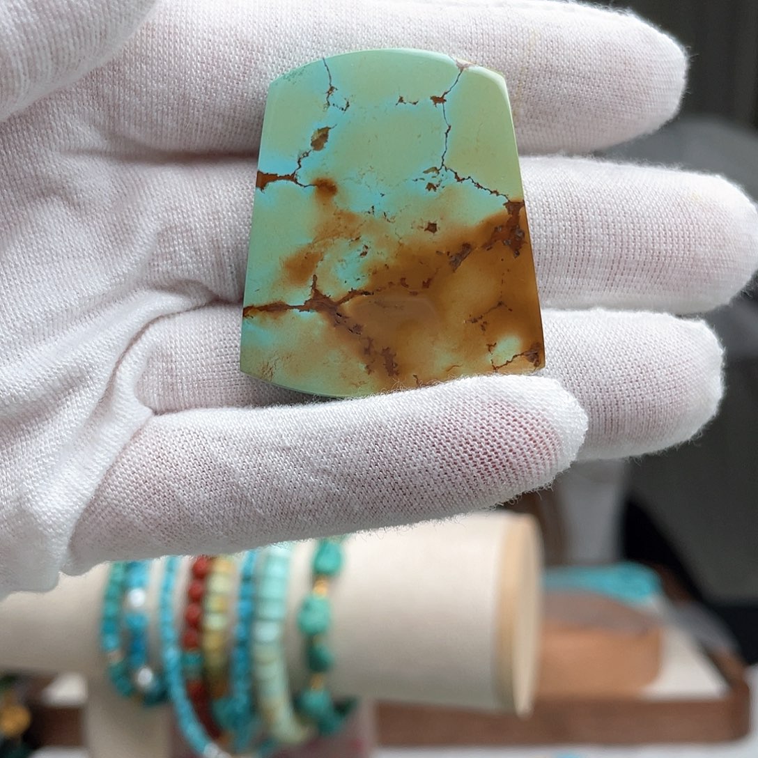 绿松石珠宝奇石未镶嵌