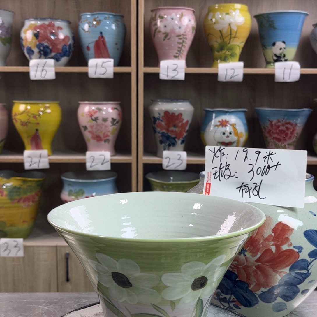 景德镇陶瓷花盆花盆