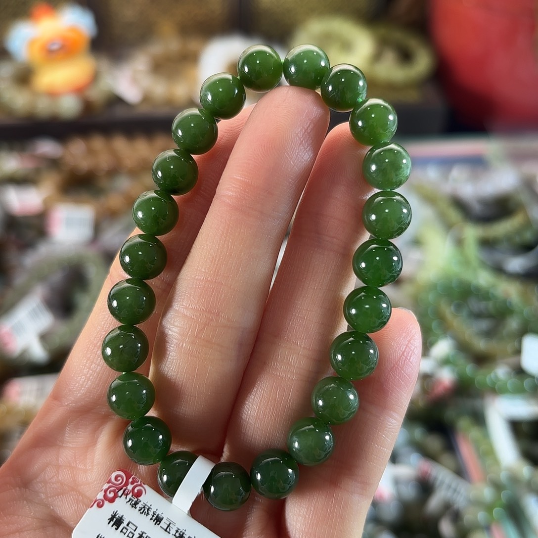 和田玉未镶嵌手链309