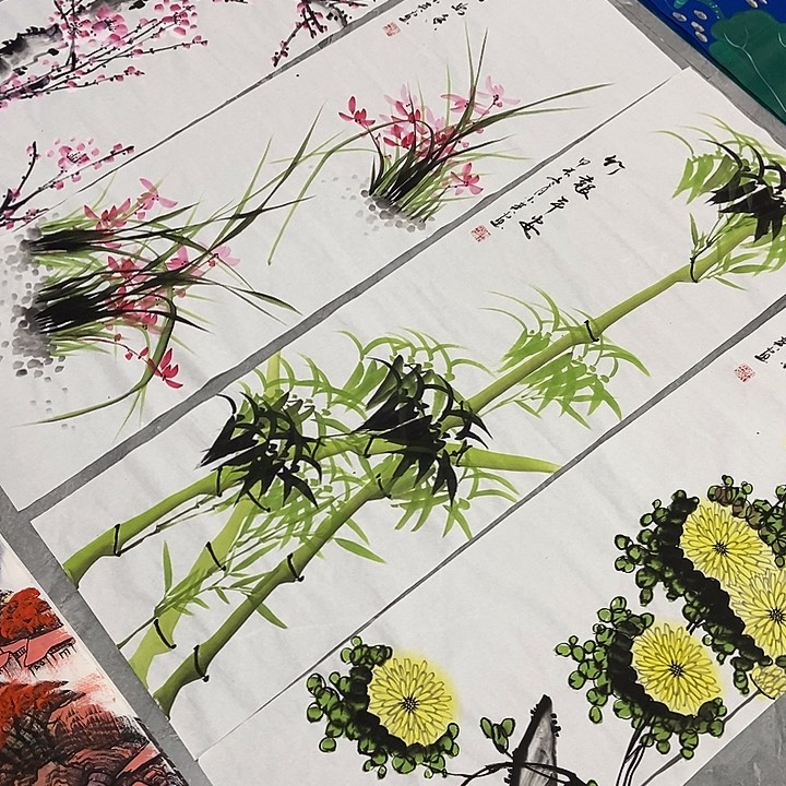 三个张画廊直播间！