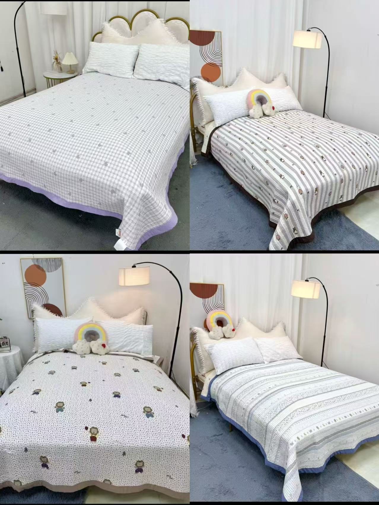 【四季床盖】孤品福利清仓柔软亲肤可机洗专拍