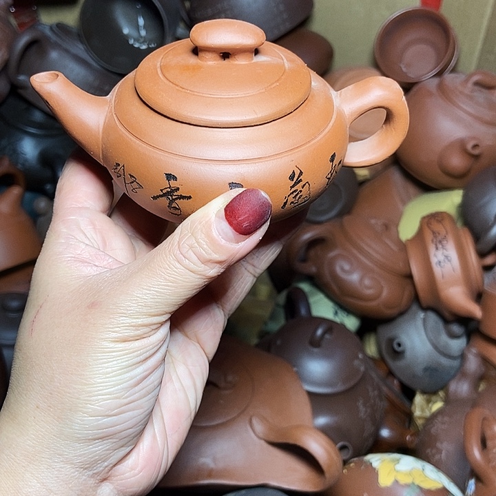 全手工制作宜兴紫砂茶壶