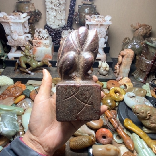 未镶嵌和田玉摆件用****6