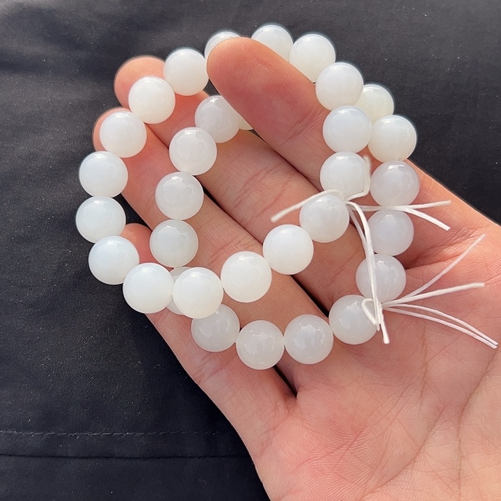 和田玉未镶嵌颈饰冰坑老料卡12一级白多样性拍一发一