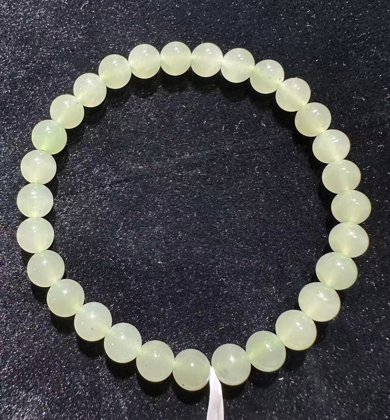 和田玉精美圆珠手串男女同款油润细糯