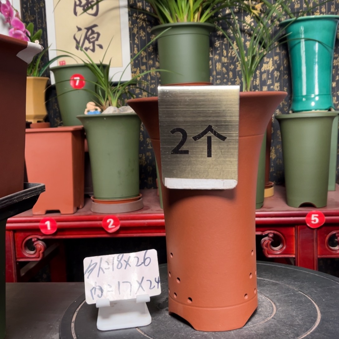 紫砂花盆紫砂花盆