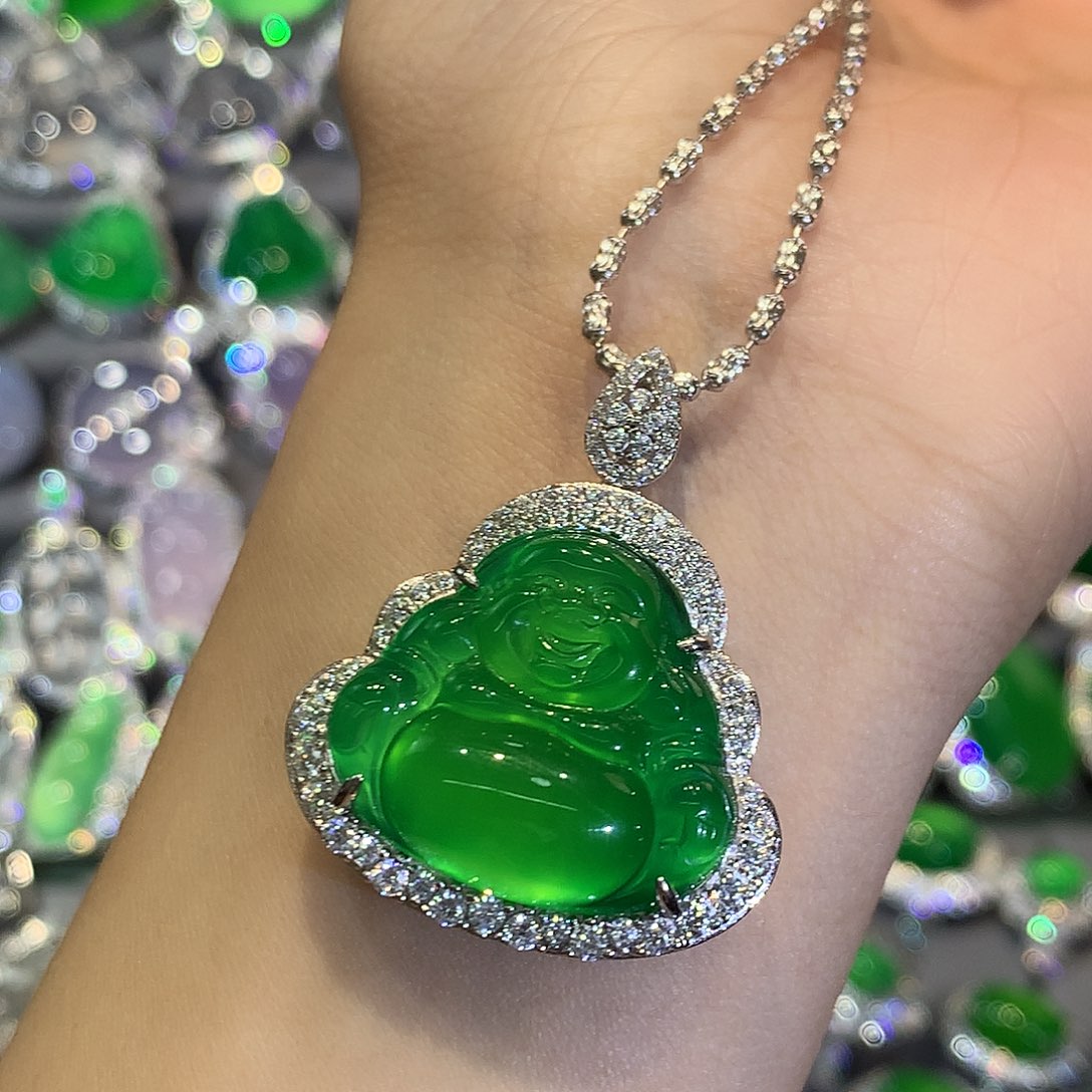 玛瑙/玉髓吊坠(赠链)银S925镀金镶嵌李*