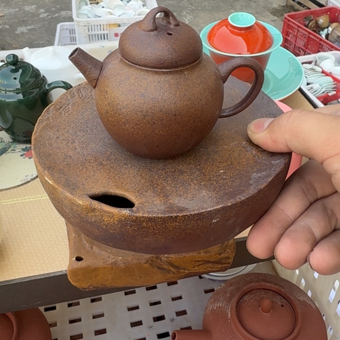 落***佛紫泥陶瓷茶具微瑕介意勿拍