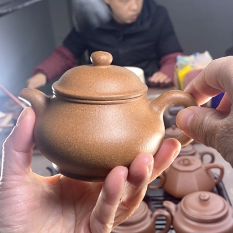 紫砂茶壶迎**上原矿降坡潘士200cc