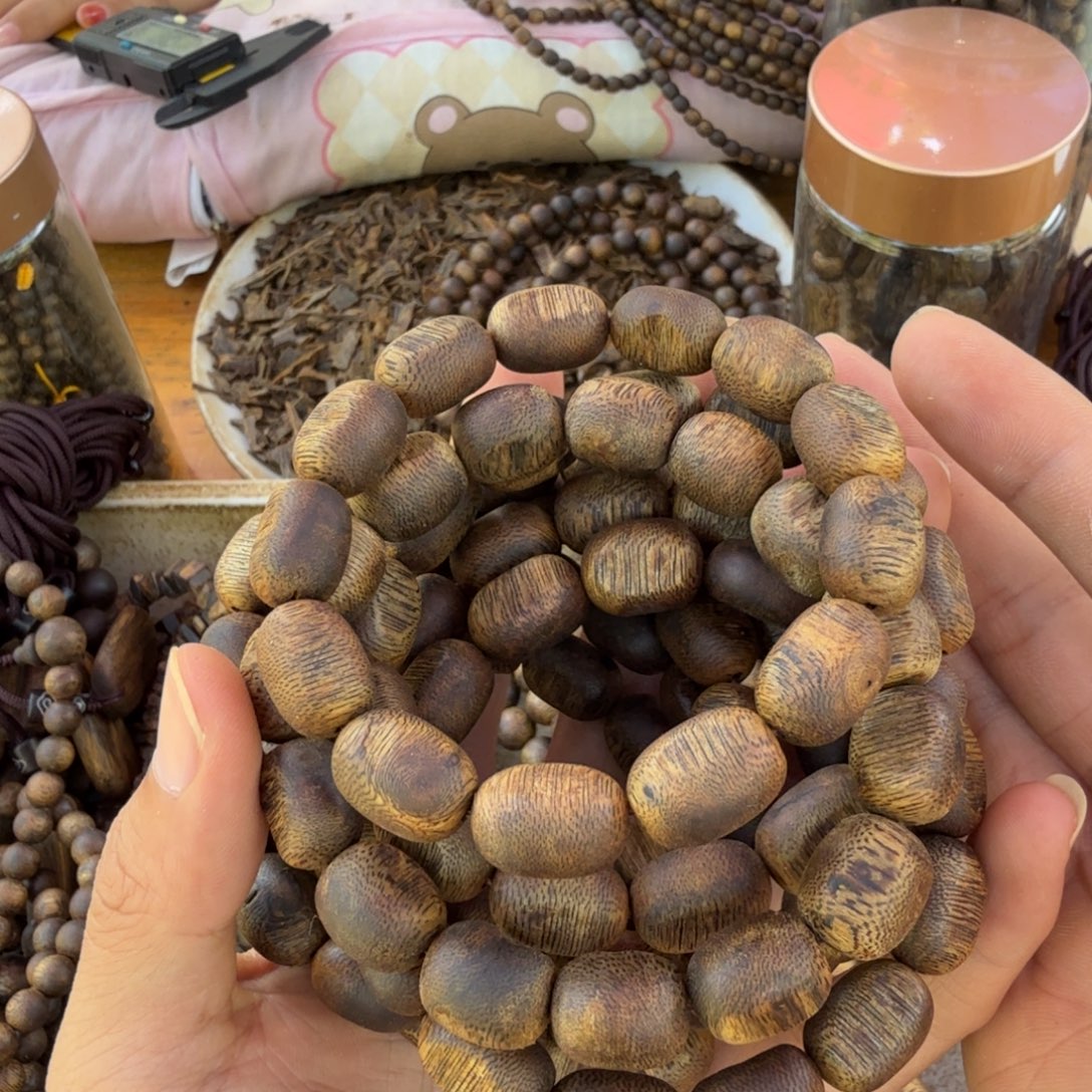 沉香碎屑沉香单圈大留疤9克多样性发一