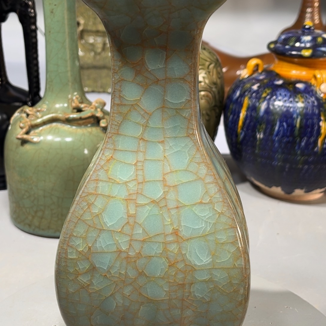 瓶醉*官窑瓶子品相完美