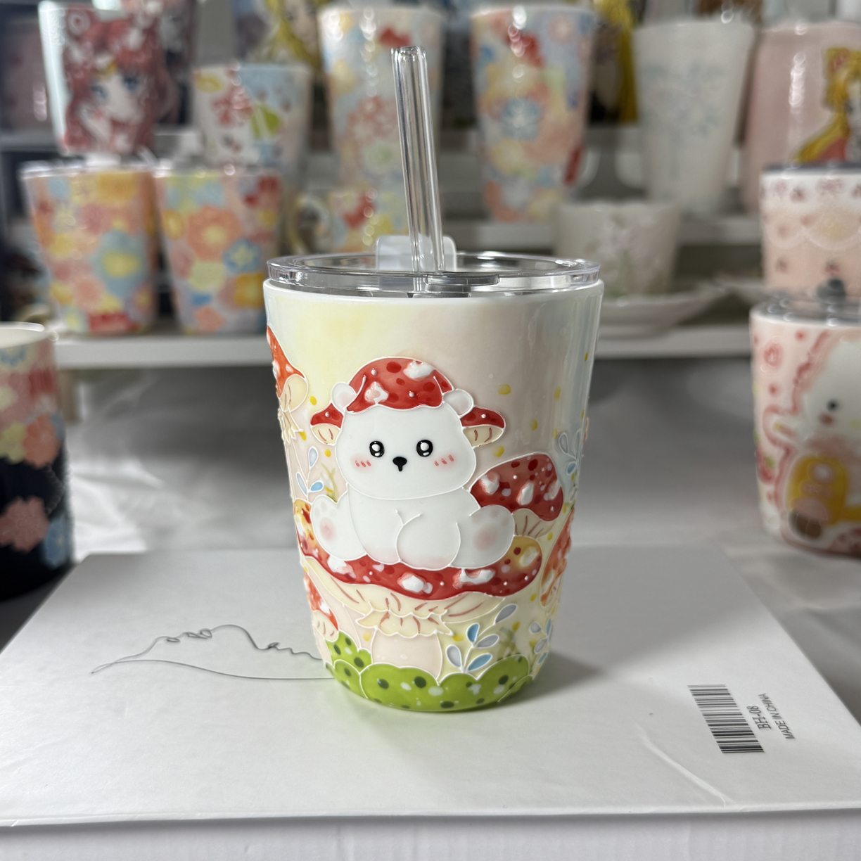 小兔子玉泥款景德镇随行杯网红