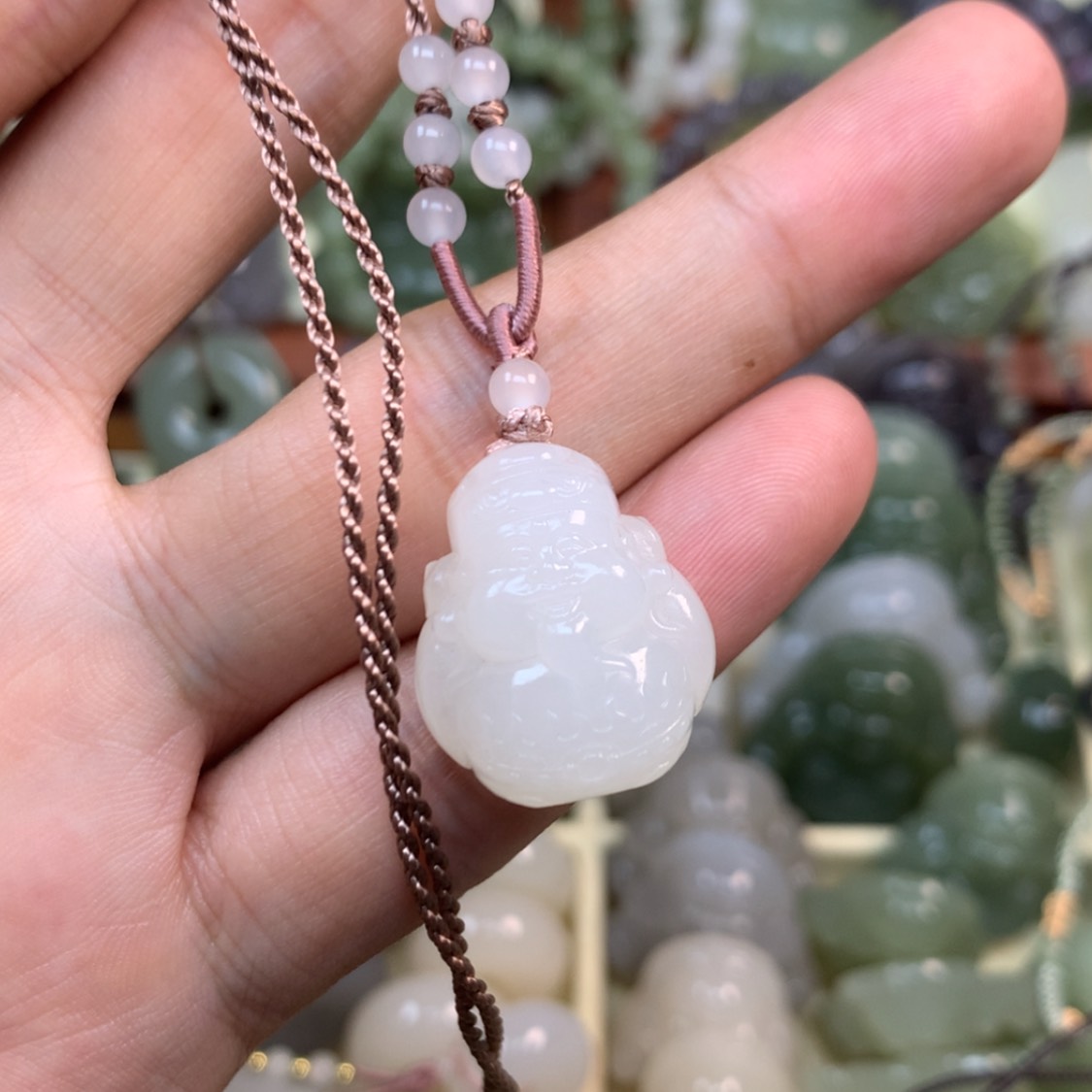 【闪购商品】颈饰未镶嵌和田玉