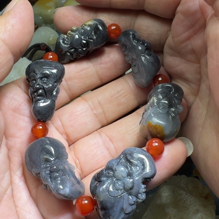 和田玉未镶嵌吊坠(不含链)