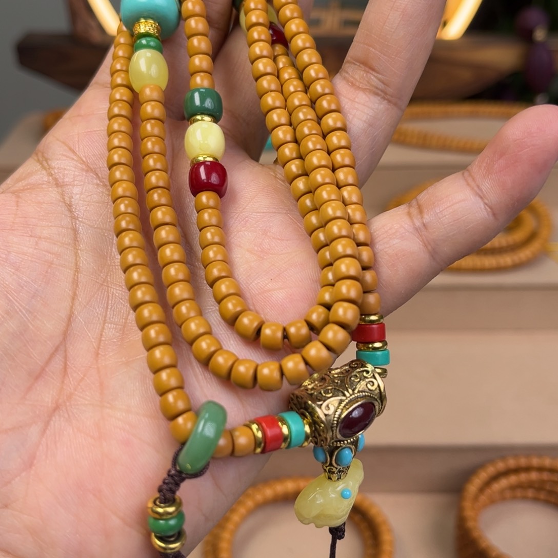 橄榄核手串/手链@@满配脖挂4