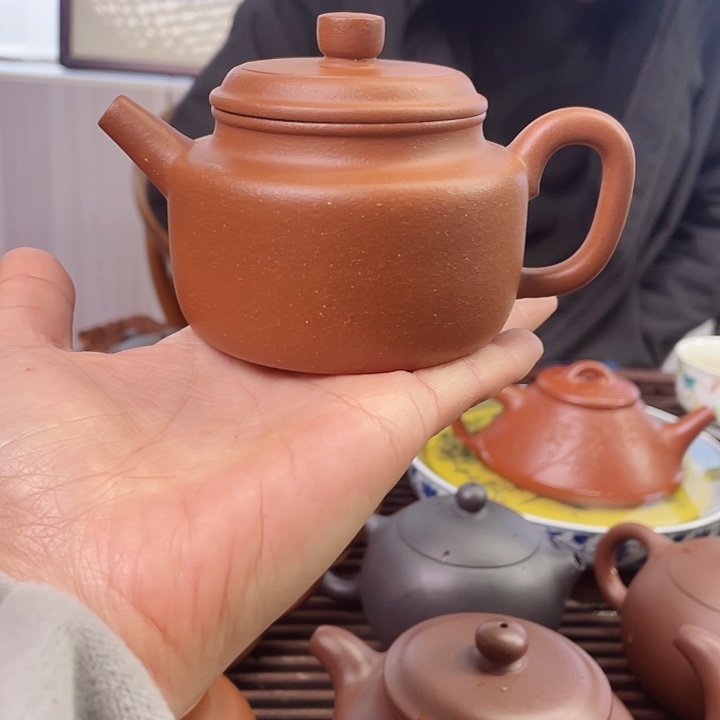 胜***握茶壶紫砂半手得中