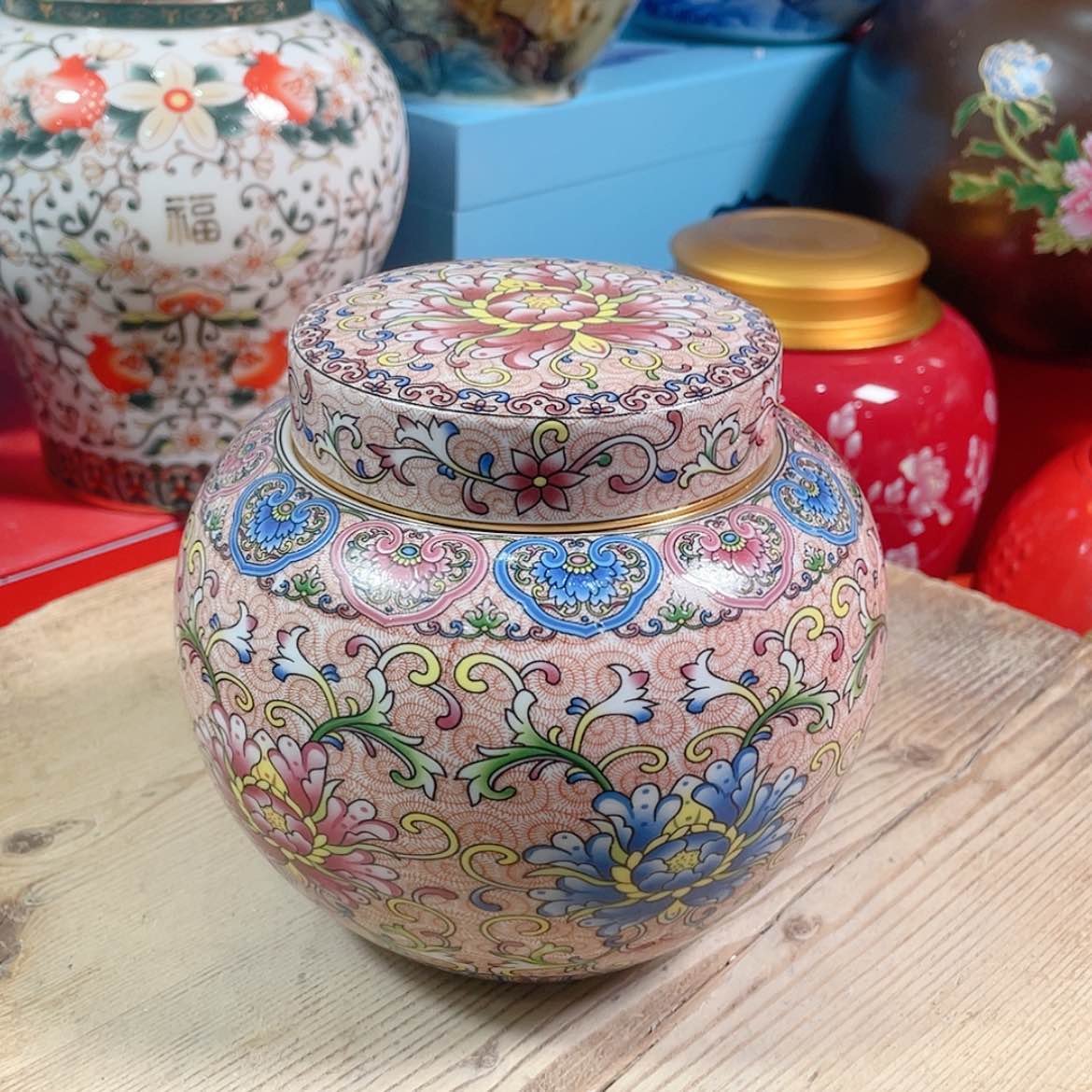 【闪购商品】罐陶瓷茶叶罐密封罐