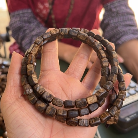 沉香手串装勺子24克卡0.7多样性发1串