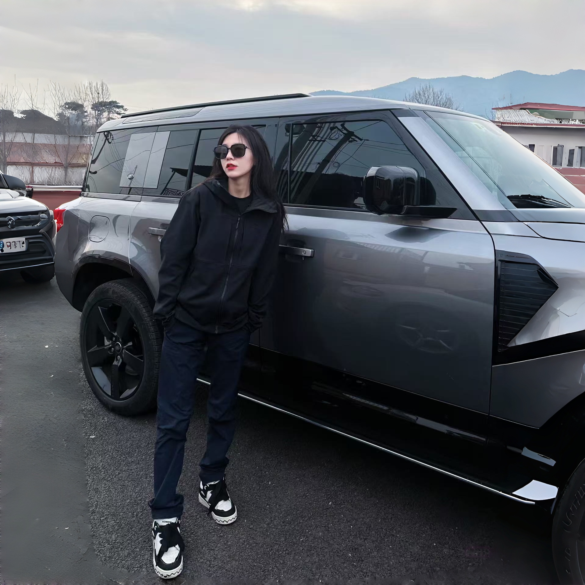 qicifier 黑 软壳防风防水防风外套 5656