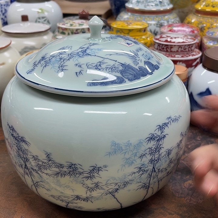 陶瓷罐茶叶罐密封好储物罐