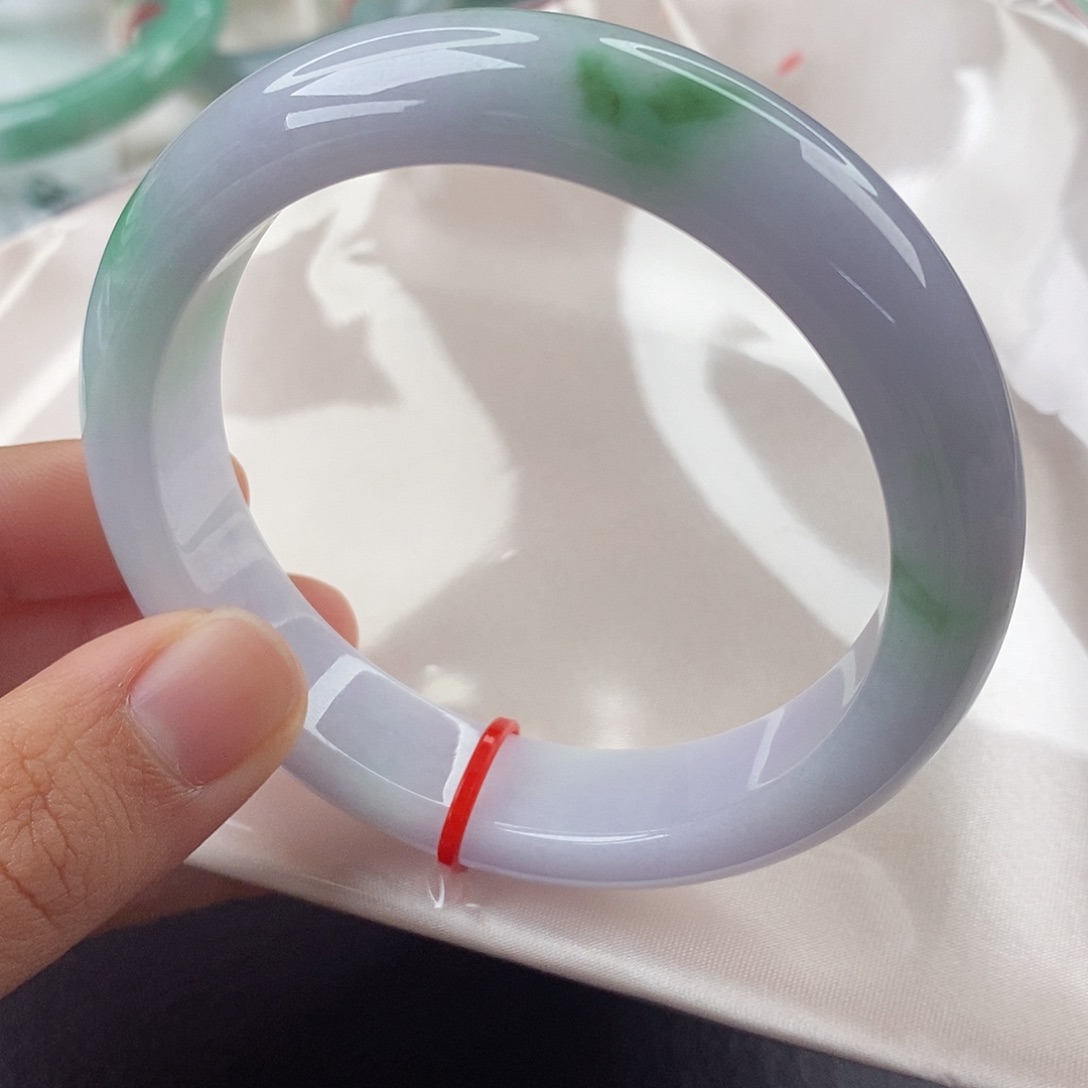 翡翠手镯未镶嵌57-58正圈